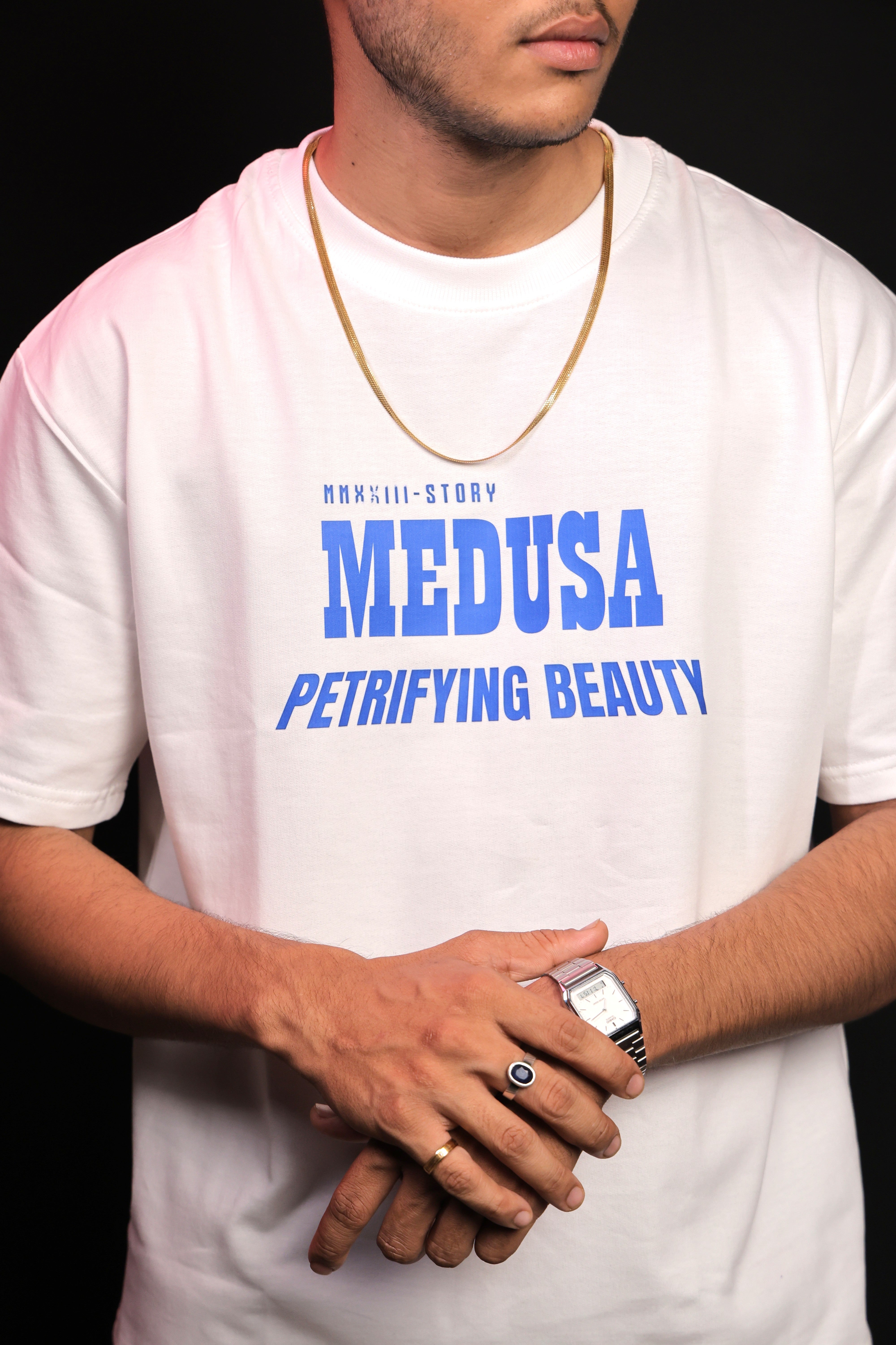 Medusa “Petrifying Beauty” Oversized T-Shirt