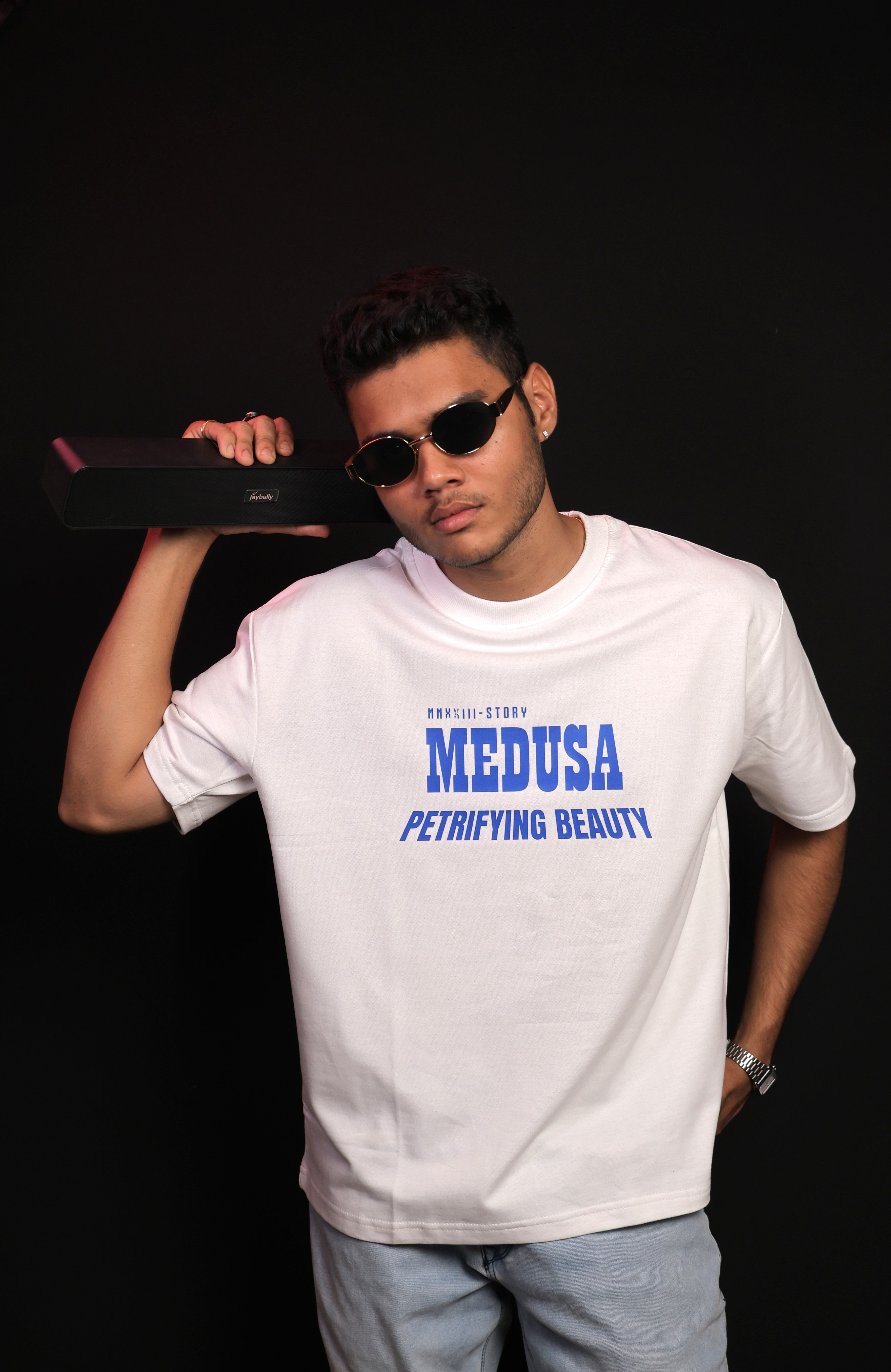 Medusa “Petrifying Beauty” Oversized T-Shirt