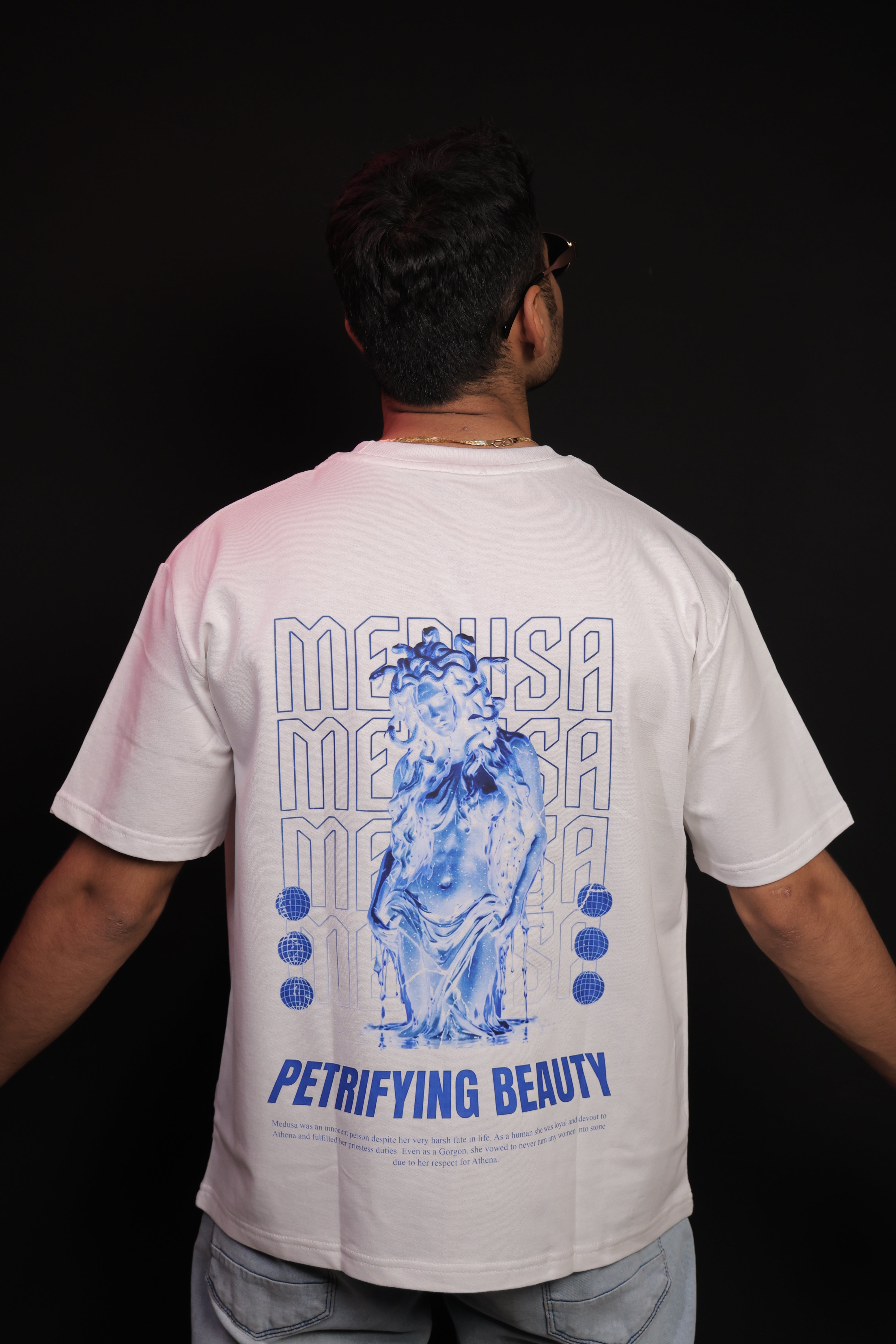 Medusa “Petrifying Beauty” Oversized T-Shirt