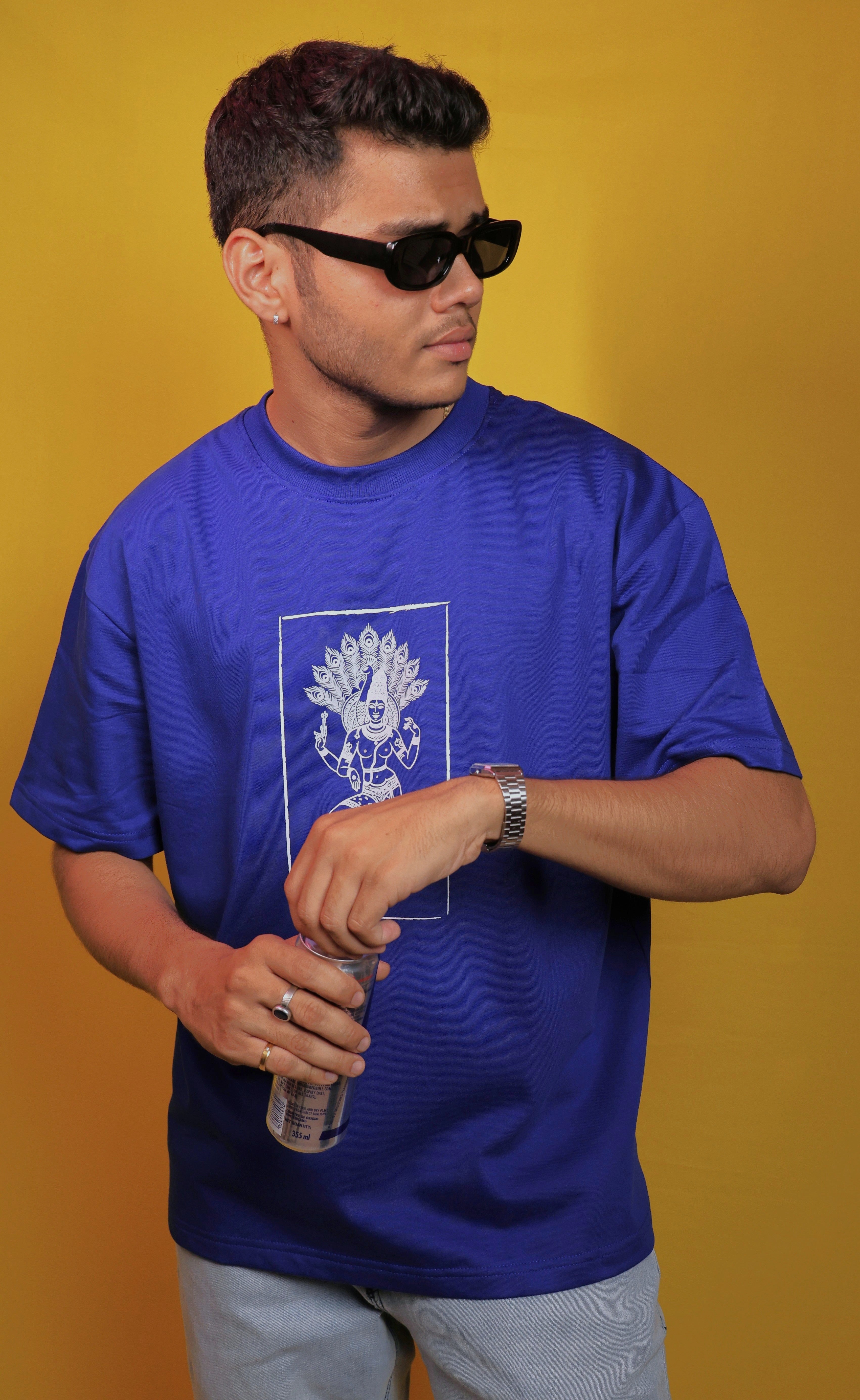 Bohemian Mythic Art Oversized Tee