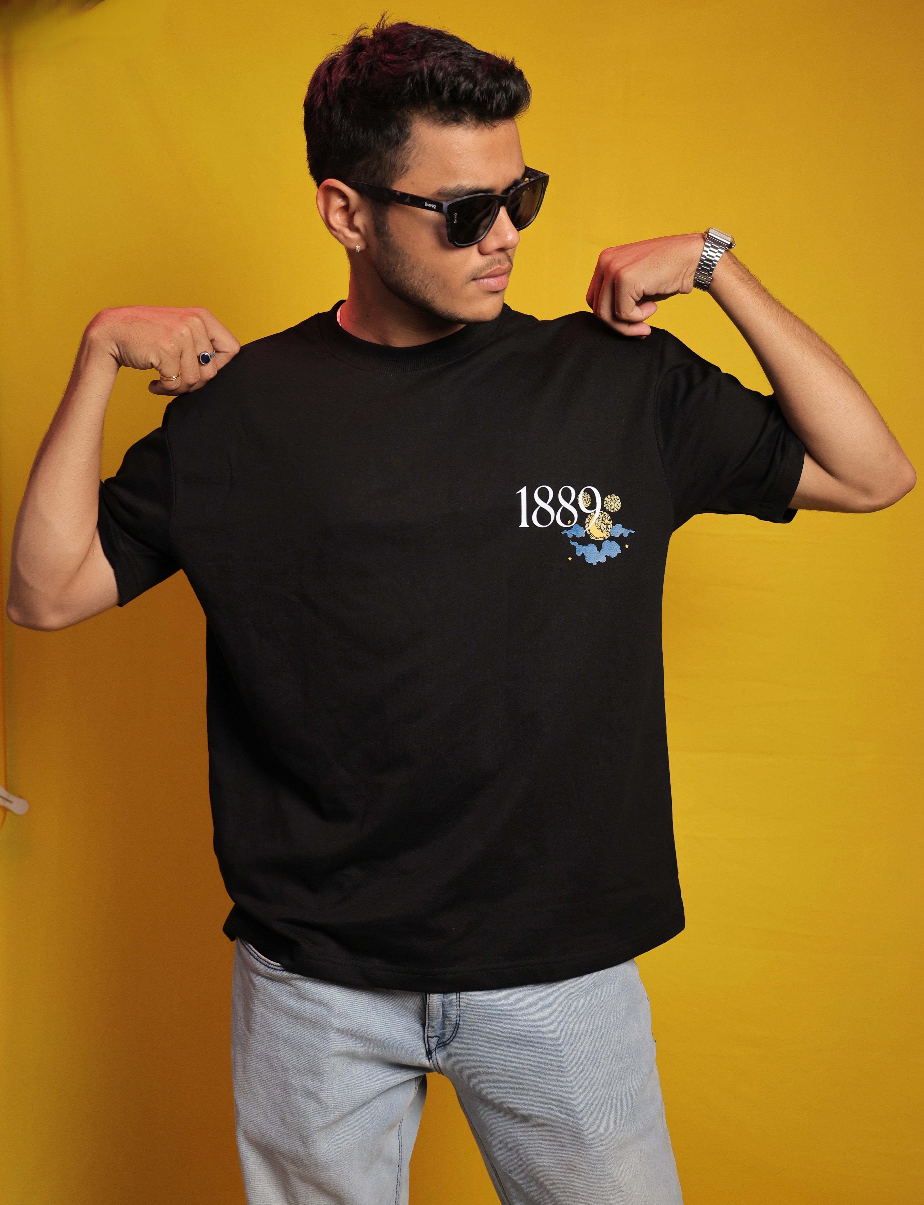 Van Gogh Art Collage Oversized T-Shirt