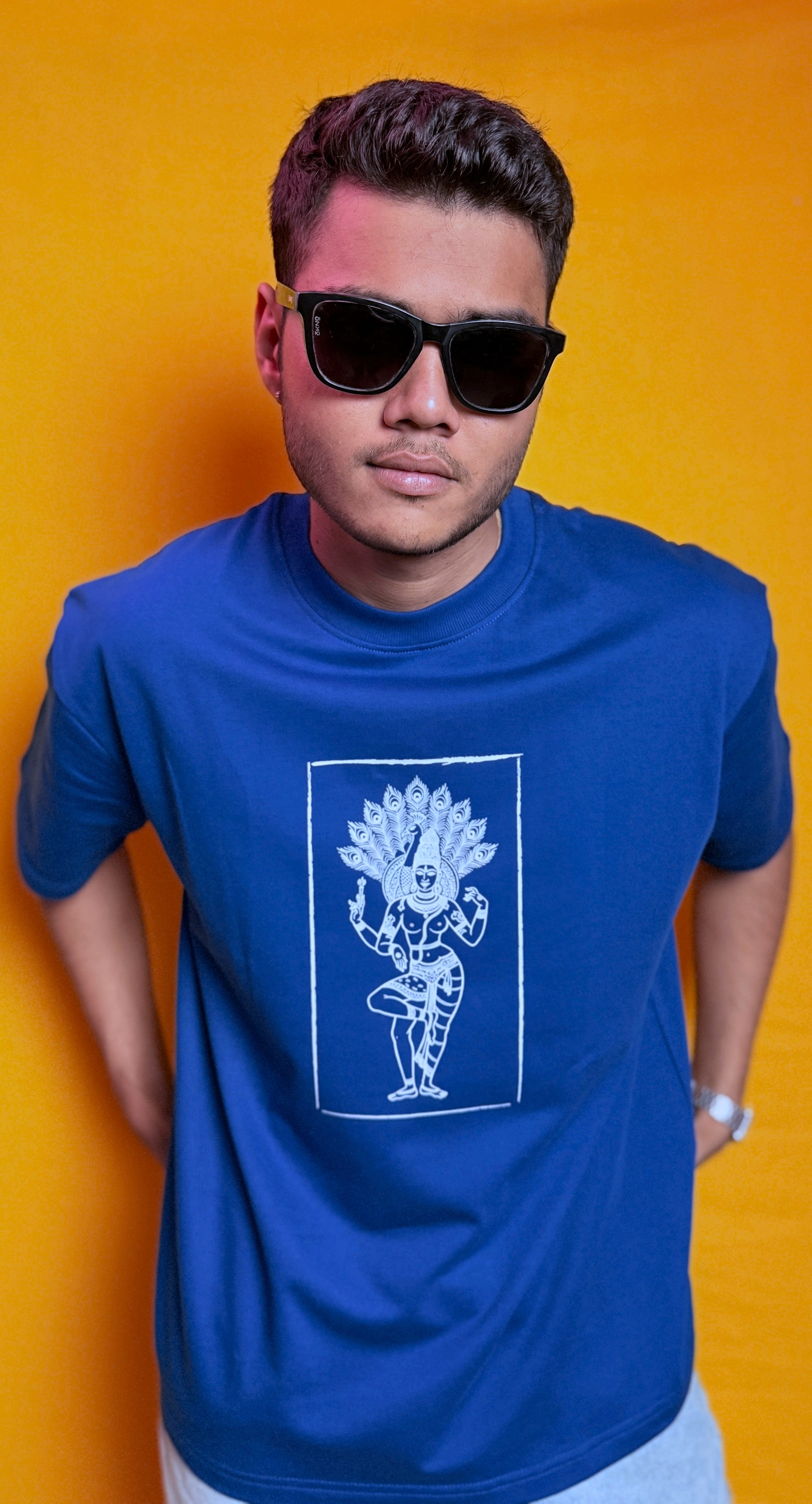 Bohemian Mythic Art Oversized Tee