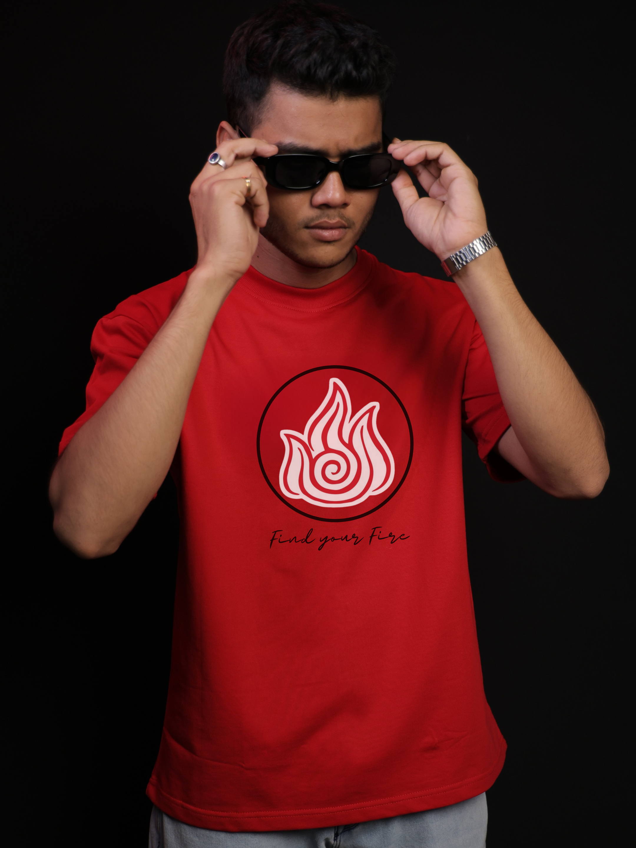 Humans Typography oversized tee