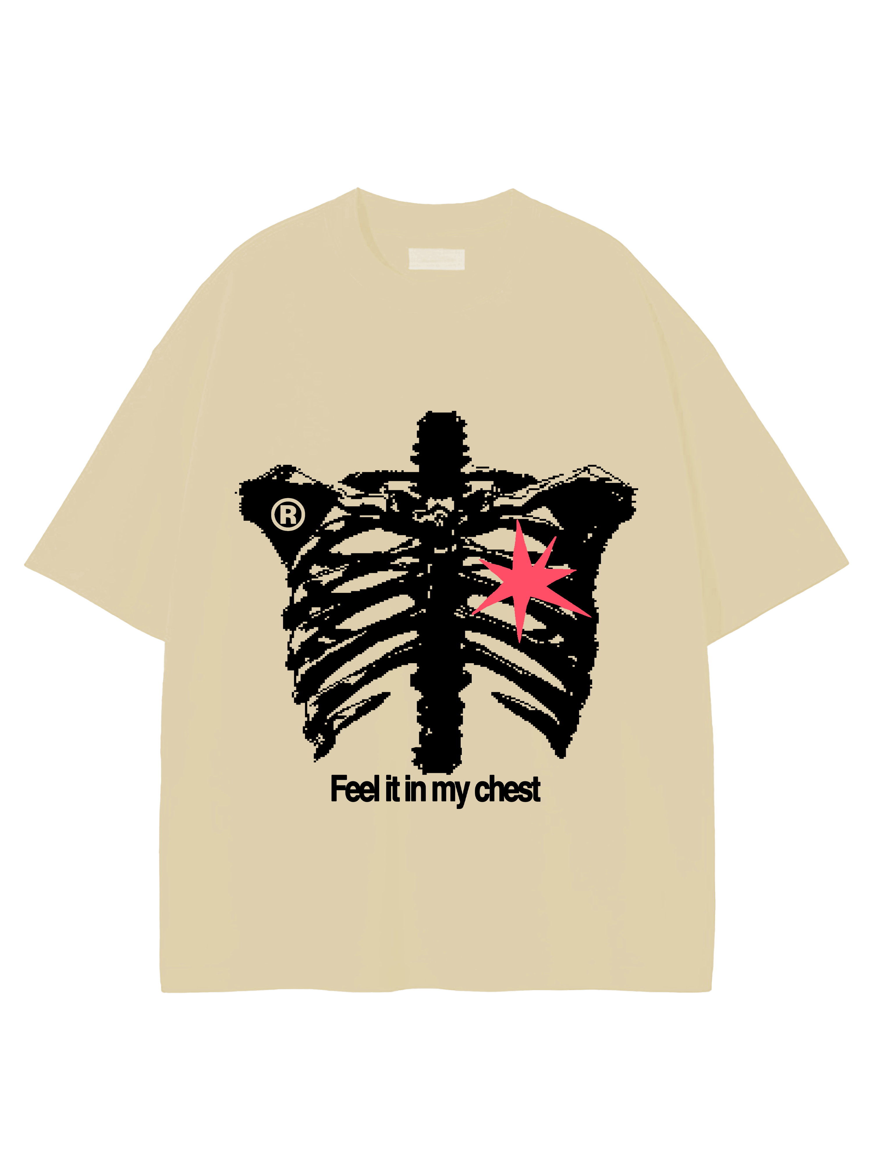 Feel It In My Chest Oversized t-shirt