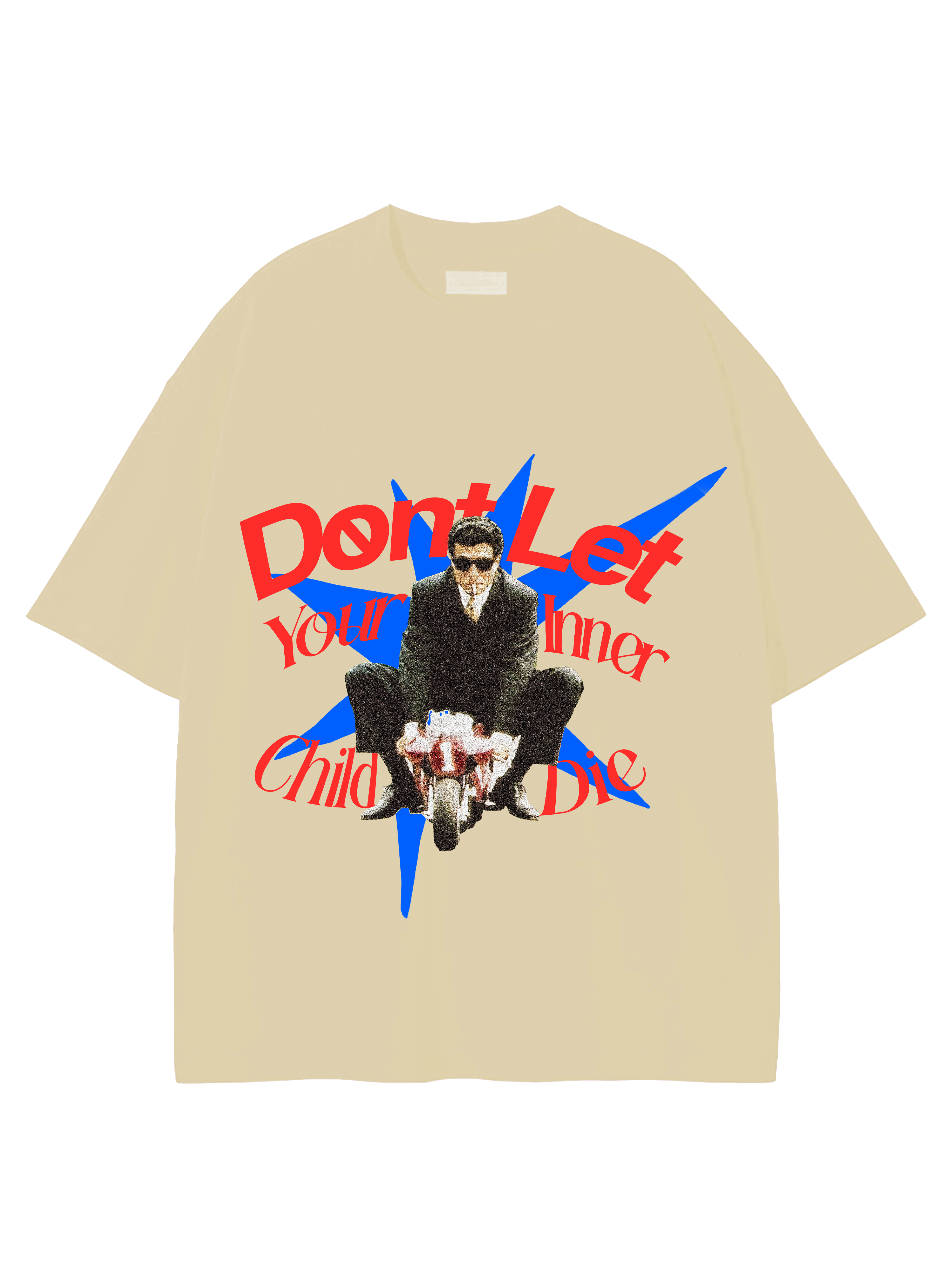 Don't Let Your Inner Child Die Oversized T-Shirt .