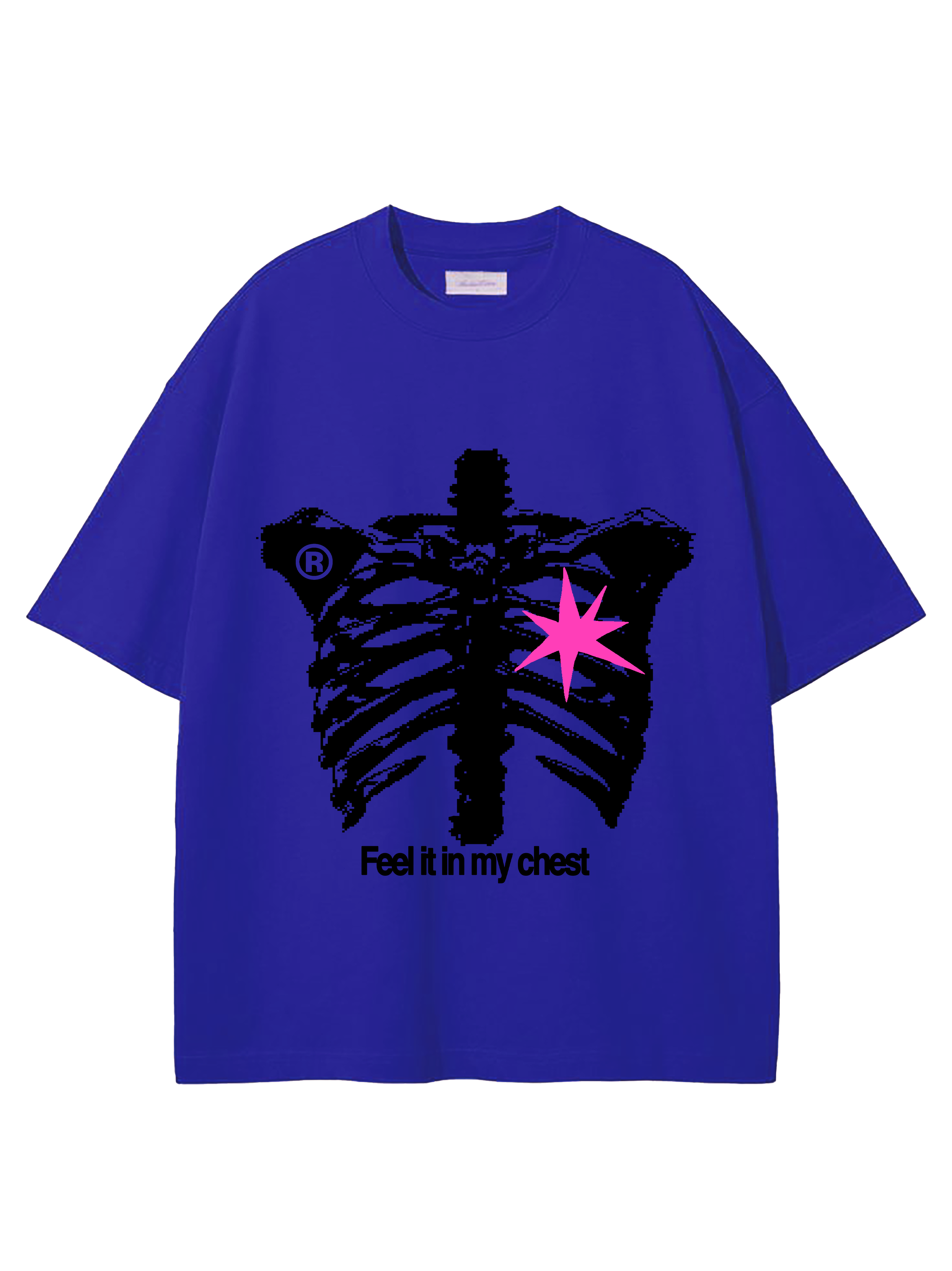 Feel It In My Chest Oversized t-shirt