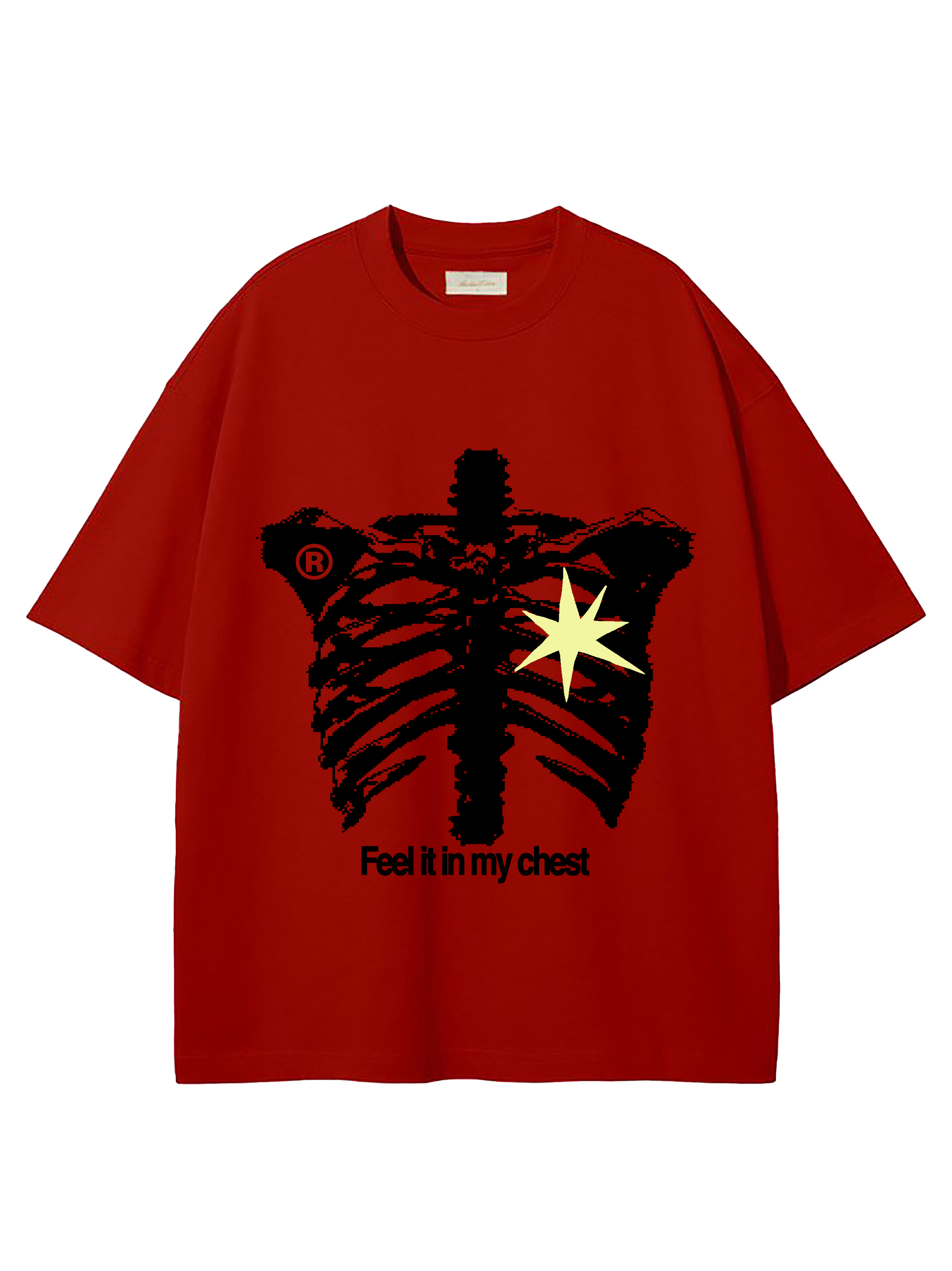 Feel It In My Chest Oversized t-shirt