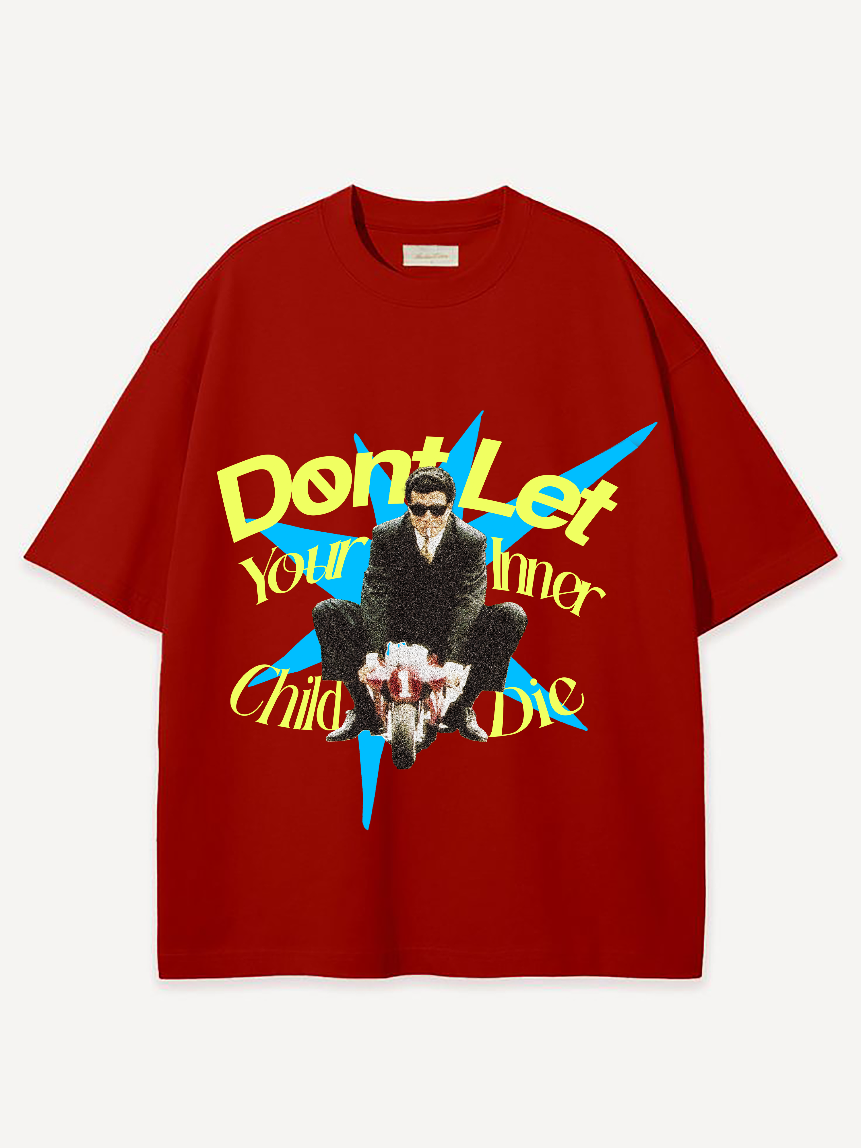 Don't Let Your Inner Child Die Oversized T-Shirt .