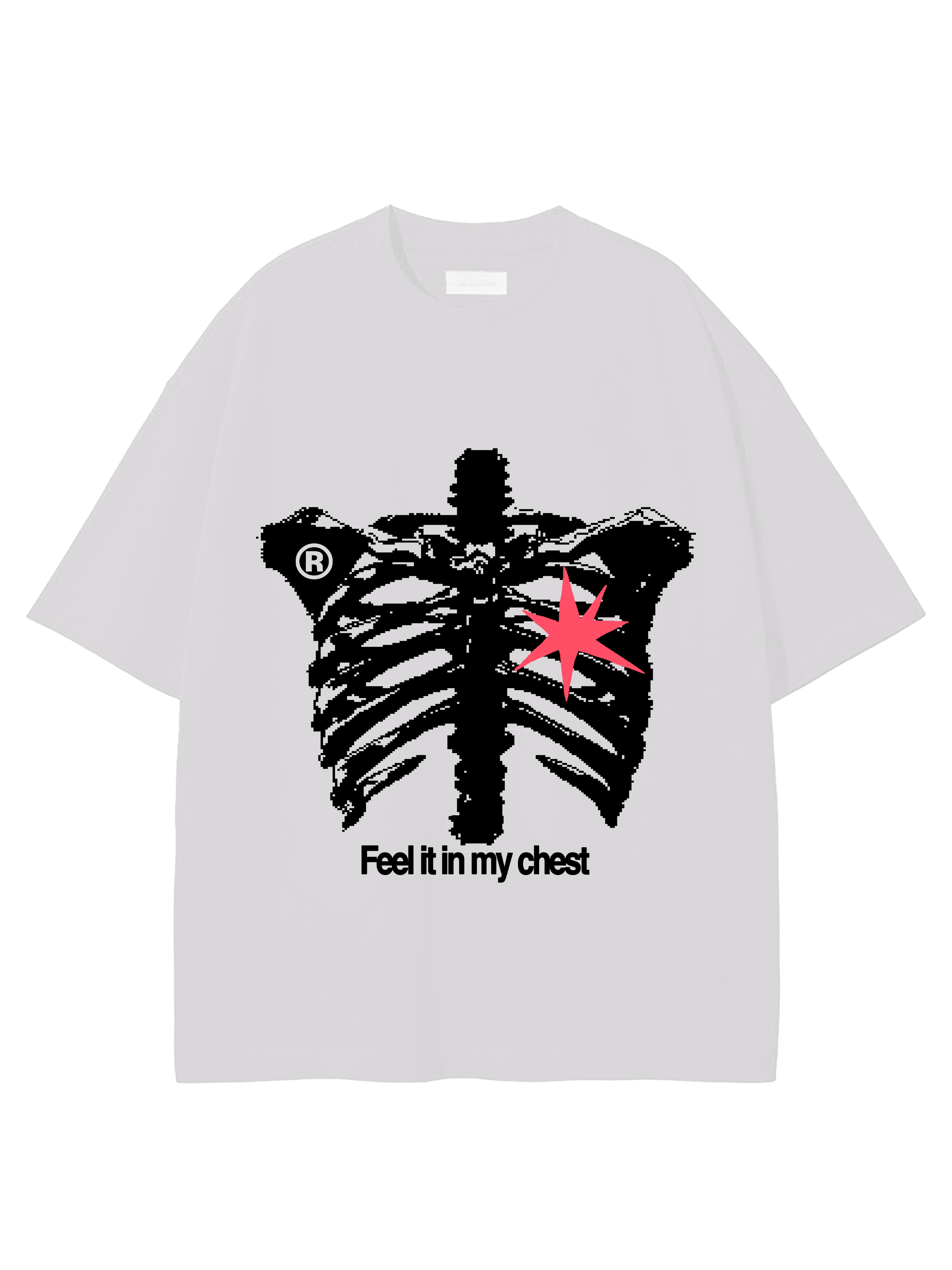 Feel It In My Chest Oversized t-shirt