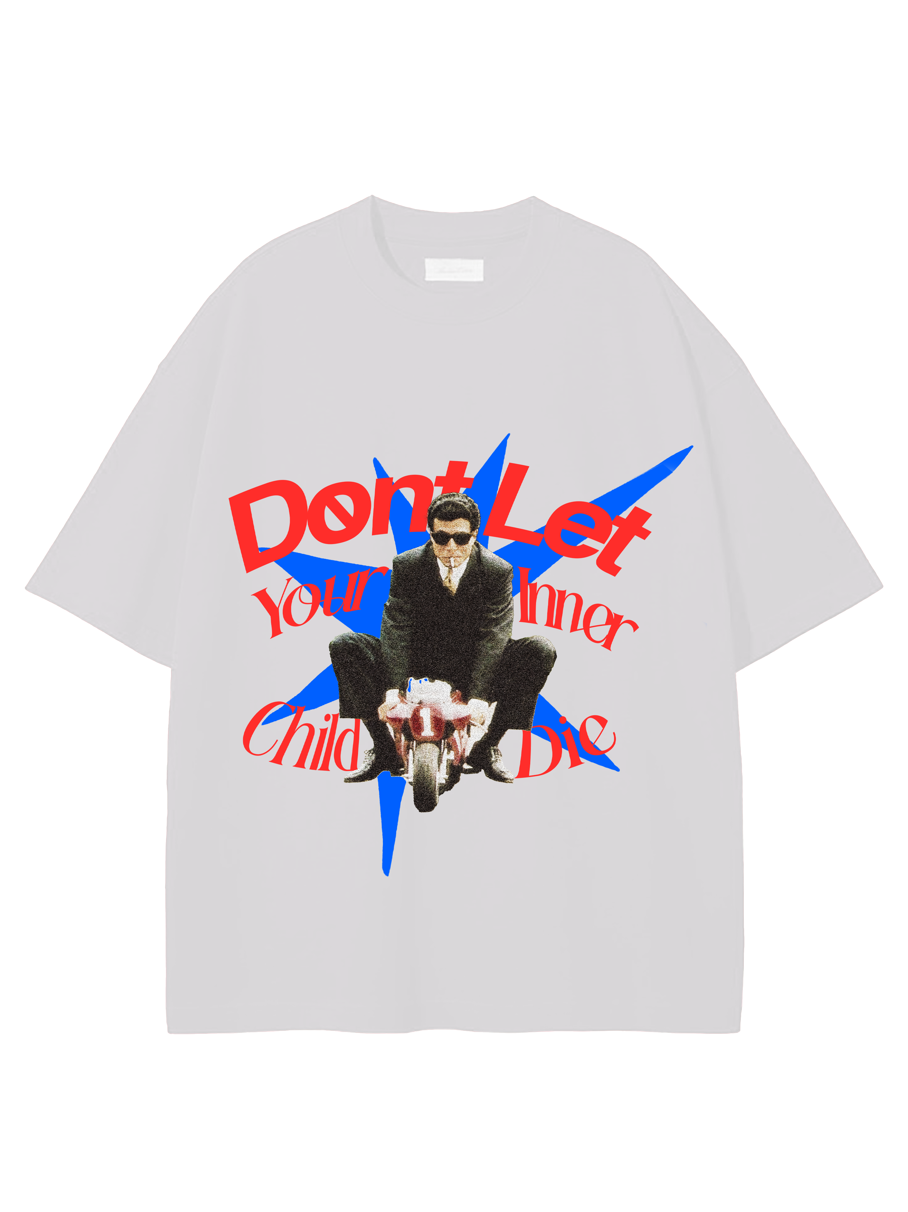 Don't Let Your Inner Child Die Oversized T-Shirt .
